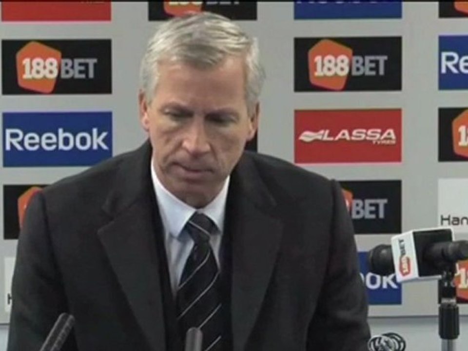 Pardew - Heute hat alles gestimmt