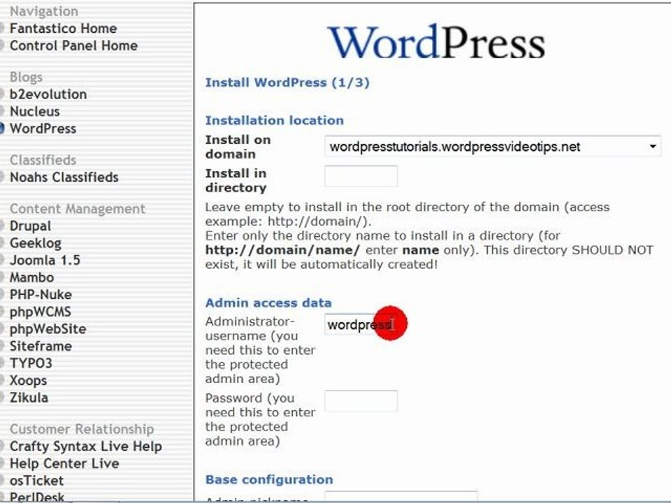 How to Install Wordpress - Video Tutorial