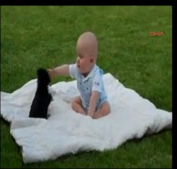 Bebek ve Yavru Köpek (www.delinetciler.net)