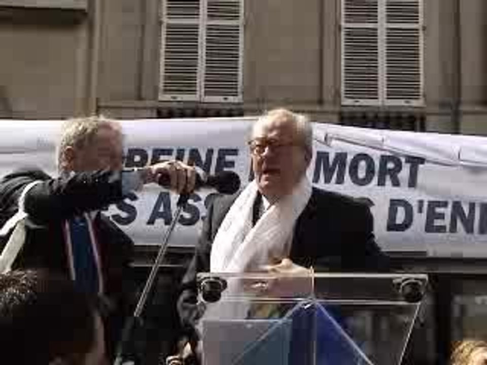 JMLP Discours Peine de mort (20/05/06)