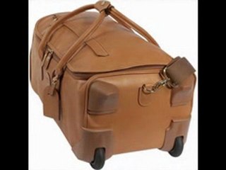 Bric's Life Pelle 21  Carry-On Rolling Duffle