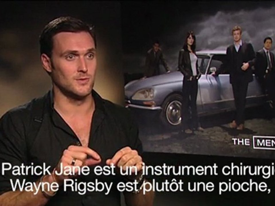 Mentalist saison 3 - Interview d'Owain Yeoman alias Wayne Rigsby