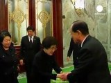 Líderes surcoreanos riden honores Kim Jong-Il