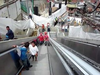 Colombie : un escalator géant pour désenclaver un bidonvillle