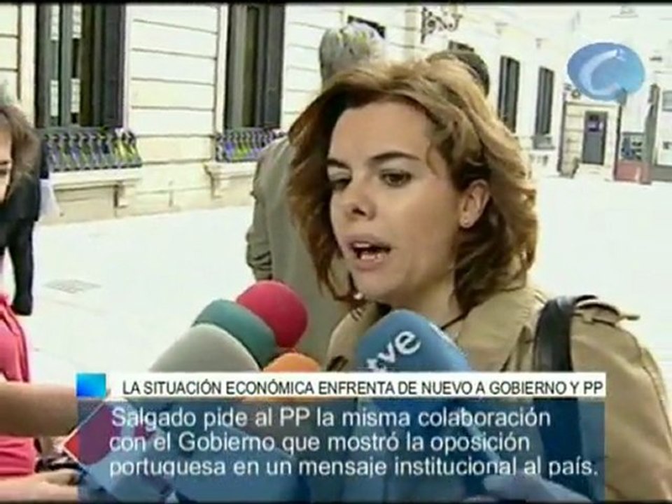 La situación económica enfrenta de nuevo a gobierno y PP