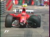 Formule 1 Monaco 2004 Crash Schumacher en français (TF1)