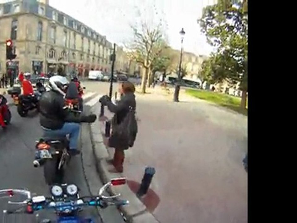 sortie moto pere noel bordeaux