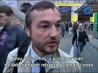 Huelga en Francia por la reforma de las pensiones