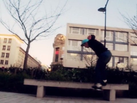 Rolller Agressif devant le Casino du Havre