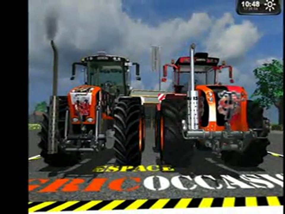 mes creations avec farming simulator 2011
