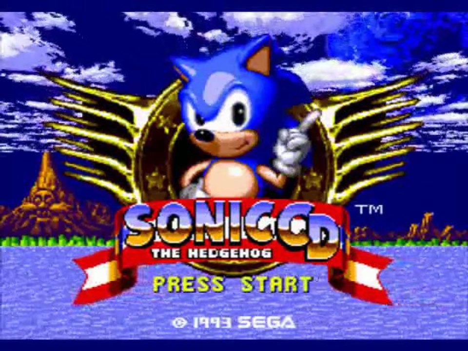 Sonic The Hedgehog CD [Mega-CD]