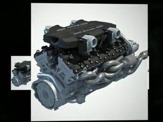 V12 Lamborghini Engine with ISR transmission