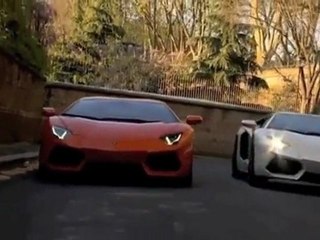 Brian Ongaro presents the Lamborghini Aventador in Rome