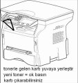 Xerox MFP 3100 toner değişimi