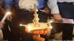 Decent Abhishek Bachchan Lights Lamp @ Press Club Calender Launch