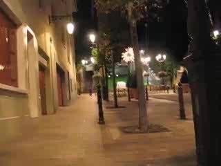 Les trottoirs lumineux de Puteaux