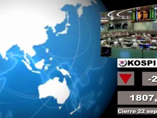 Bolsas; Mercados internacionales: Cierre miércoles 21  y media sesión jueves 22 de septiembre