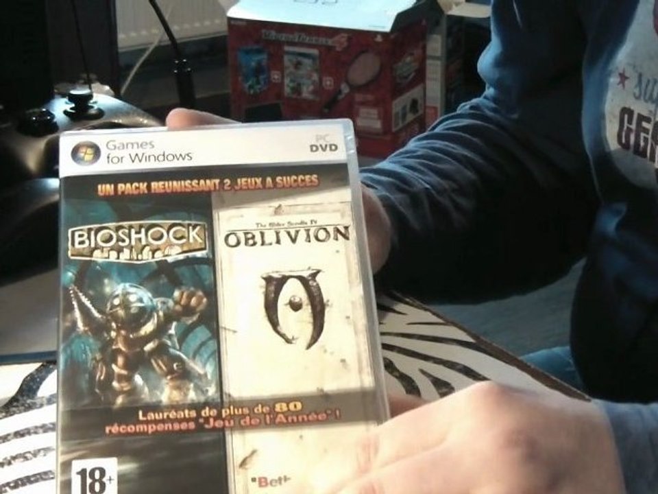 Unboxing: Pack Bioshock et Oblivion