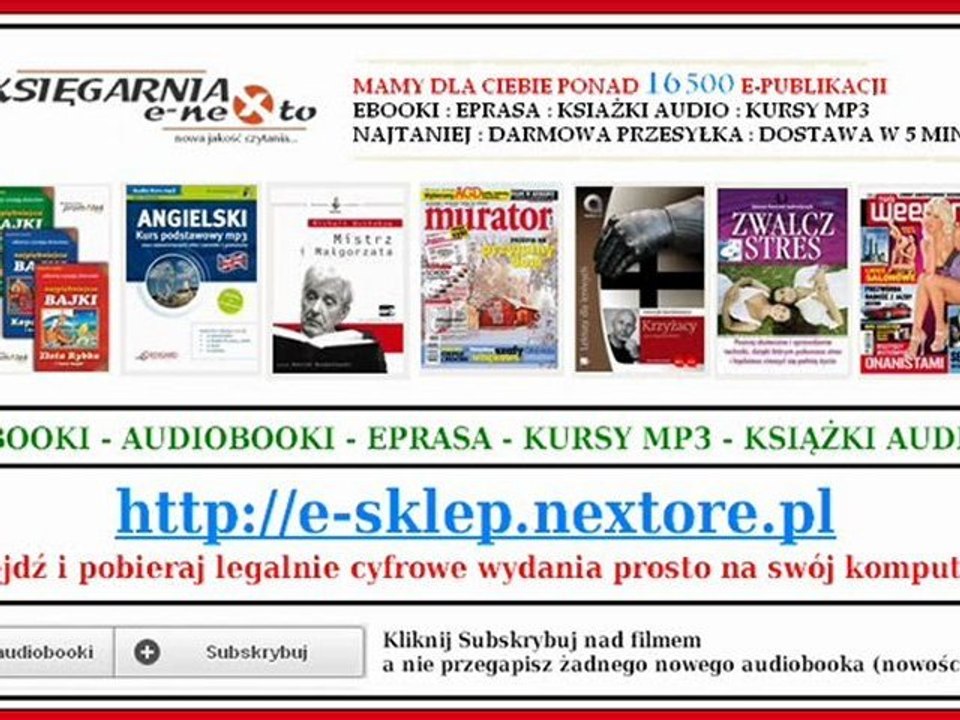 MIŁOŚNICA - Maria Nurowska (Książka Audi Mp3) - Słuchaj Online