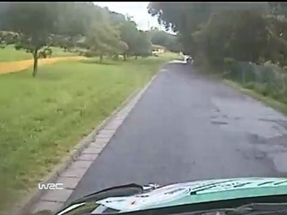 WRC Rally Germany 2011 Kimi Räikkönen SS2 onboard