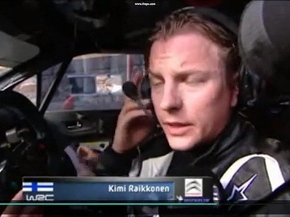 WRC Rally Germany 2011 Kimi Räikkönen door problem