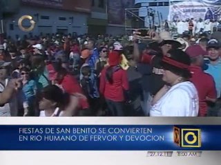 Fiesta de "San Benito" desborda las calles en Cabimas