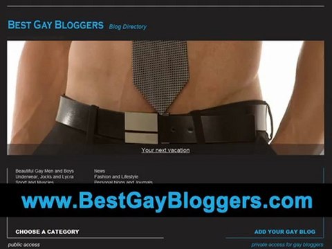 Best Gay Blogs, Best Gay Bloggers