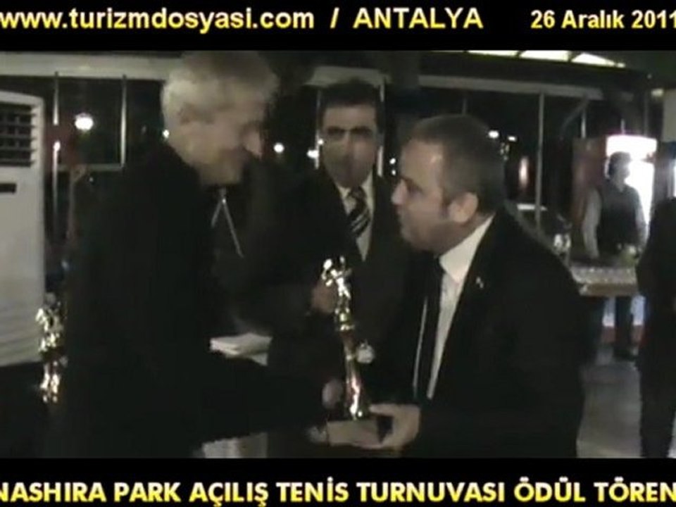 NASHİRA PARK AÇILIŞ TENİS TURNUVASI SONUÇLANDI