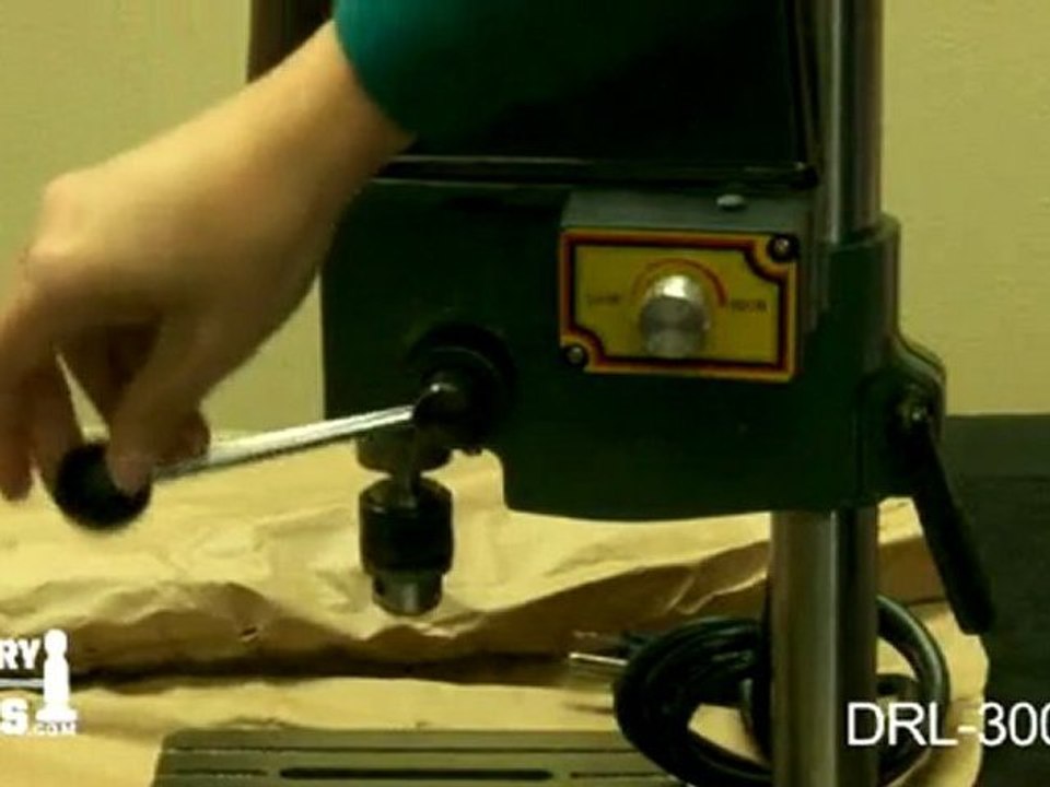 DRL300.00 Small Benchtop Drill Press Jewelry Making Tools Demo