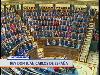 Rey Juan Carlos realiza un llamado para aumentar esfuerzos ante crisis española