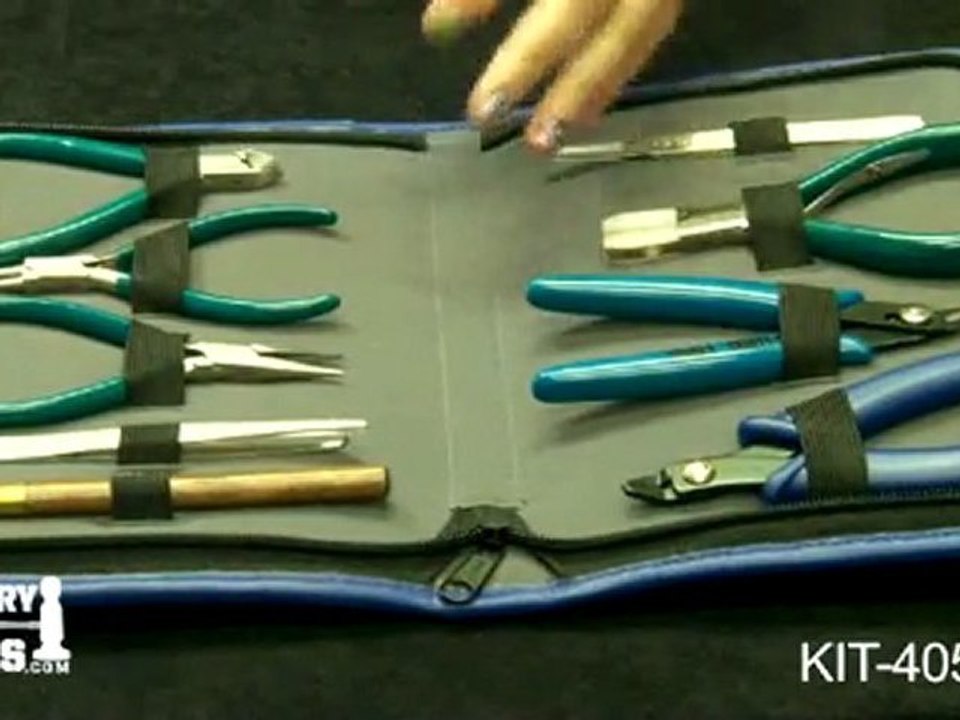 KIT-405.09 - Superior Beader's Tool Kit, 9 Piece Set - Jewelry Tools Demo