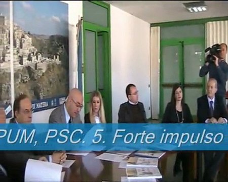 LA CONFERENZA DI FINE ANNO DEL SINDACO DI MATERA 27-12-2011