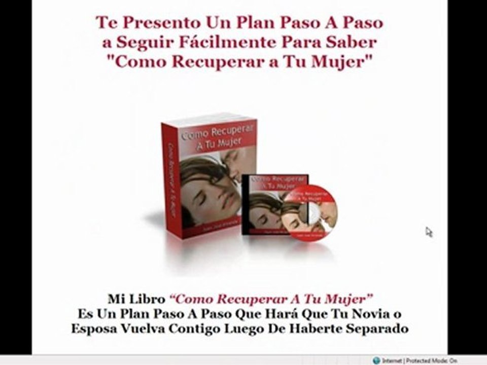 Descubre Como Recuperar A Tu Mujer, Como Reconquistar a una mujer