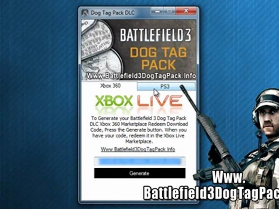 Battlefield 3 Dog Tag Pack DLC Leaked on Xbox 360 / PS3!!