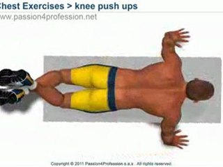 Knee push ups