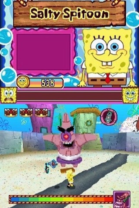 Bob Esponja Atrapados en el Congelador DS NDS Game Rom Download (Spain)