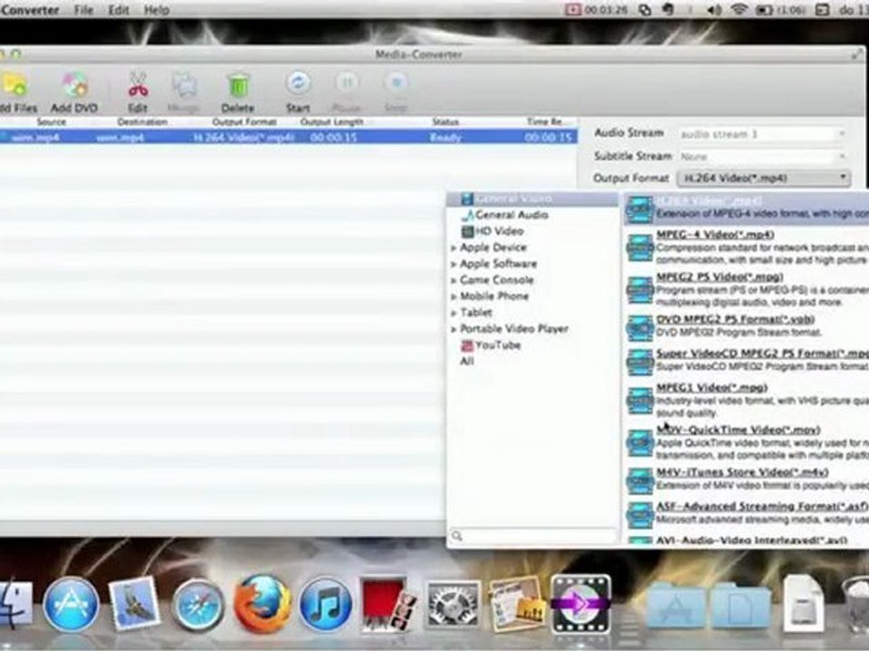How to convert videos by iFunia Media Converter on Mac
