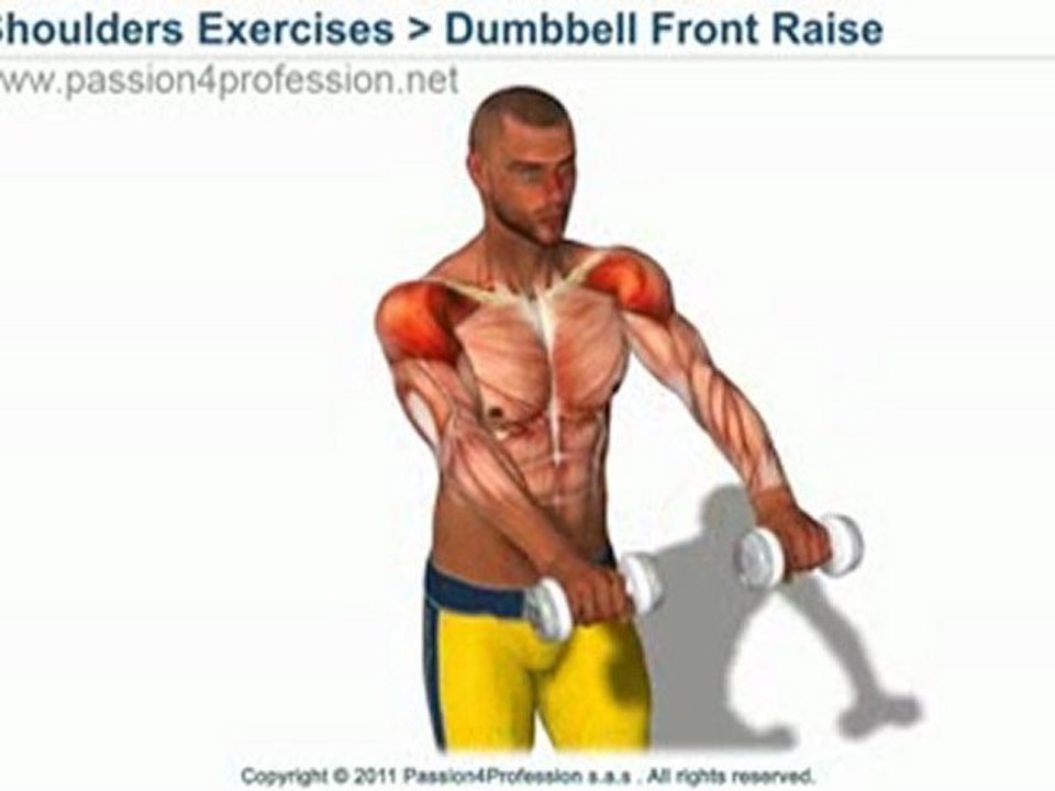 Dumbbell Front Raise