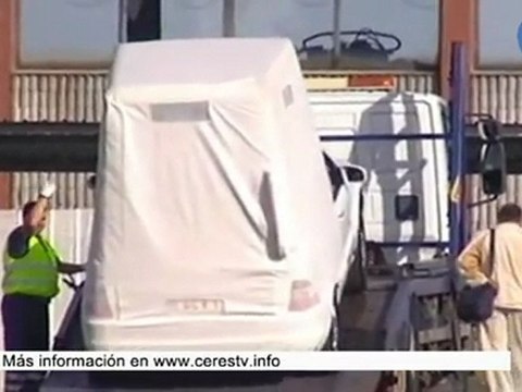 El papamóvil llega a Santiago de Compostela a nueve días de la visita de Benedicto XVI