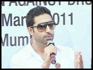 Abhishek Supports 'Say No To Drugs' Campaign - Bollywoodhungama.com