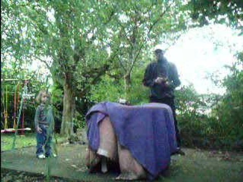 ptit saut avec mon XT Monster