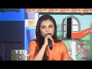 Rani Mukherjee Supports Shiksha - Bollywoodhungama.com