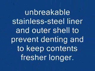 Thermos Nissan 16-Ounce Stainless-Steel Insulated Bottle