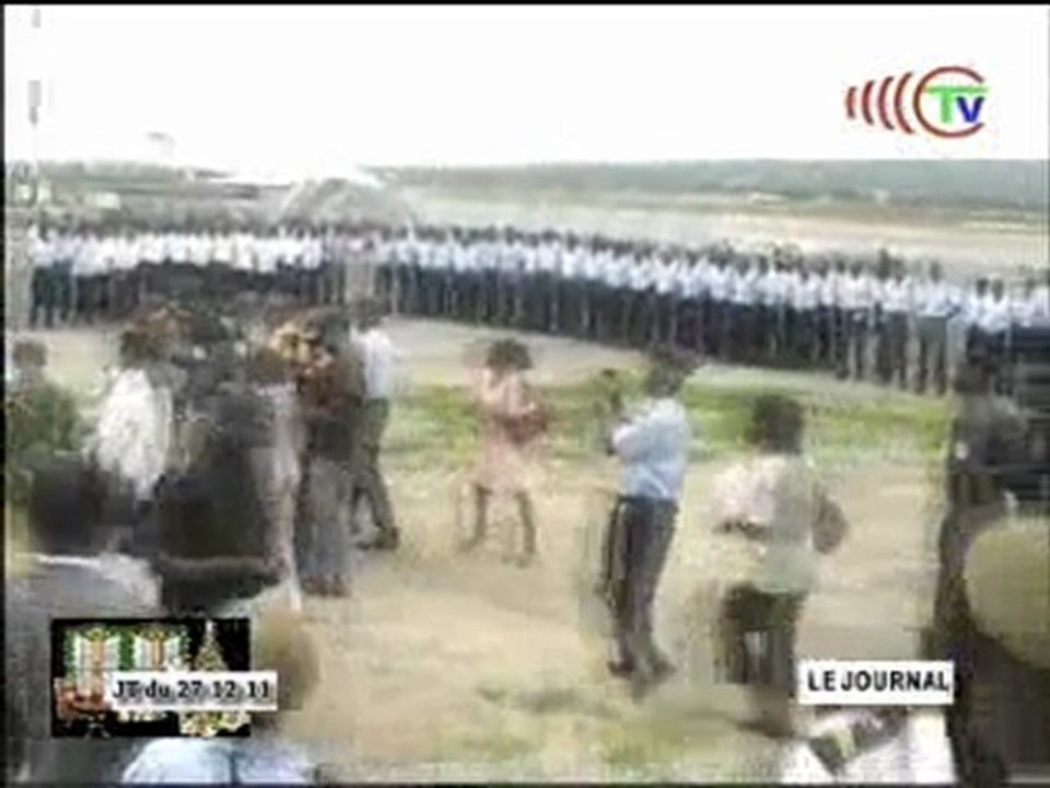 Prise de service des nouveaux agents de sécurité et de sureté à l’aéroport de Maya-Maya