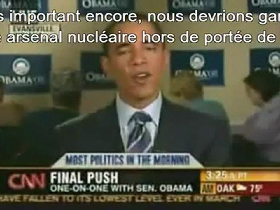 Barack Obama et Joe Biden admettent être sioniste