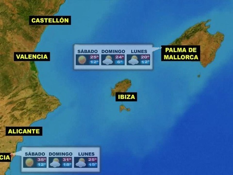 El tiempo en España, por CCAA, previsión para el viernes 8, sábado 9, domingo 10 y lunes 11