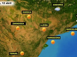 El tiempo en España, por CCAA, previsión para el lunes 11 y martes 12