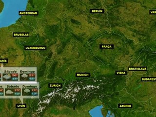 El tiempo en Europa, por países, previsión para Semana Santa (hasta el domingo 24)