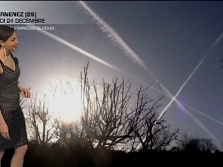 Les traînées d'avions VERSION Météo Menteur France !!!