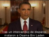 Barack Obama sobre la muerte de Bin Laden: 'se ha hecho justicia'